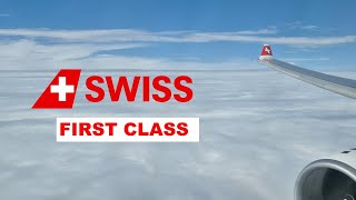 SWISS FIRST CLASS A330 Zurich to New York LX14