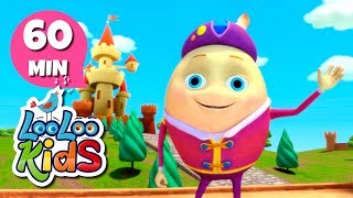 Humpty Dumpty - THE BEST Nursery Rhymes for Children | LooLoo Kids