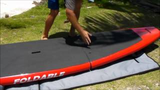 Quick Assembly of Foldable SUP Paddle Board