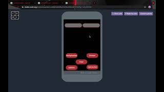 How to make a Calculator in app lab Code.org
