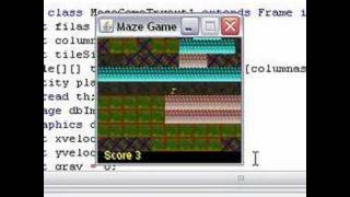 Maze( platform ) game tryout in Java