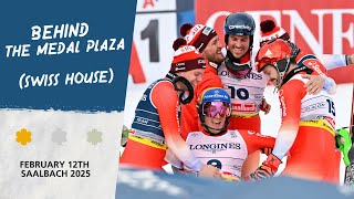 BEHIND THE MEDAL PLAZA | Team Combined Men | FIS World Alpine Ski Championships 2025