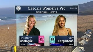 2015 Cascais Women's Pro: SF, H2 Recap