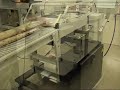 new clamco magnum horizontal automatic bagging system golf club and wrapping paper demo video