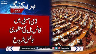 Breaking News I Finance Bill 2023 Process Started In National Assembly I Samaa TV