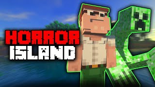 Minecraft But With The Weirdest Mod EVER - 100 Days Horror Island