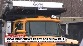 Local DPW crews prepared for Wednesday storm