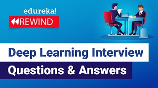 Deep Learning Interview Questions and Answers | AI & Deep Learning Interview Q & A| Edureka Rewind