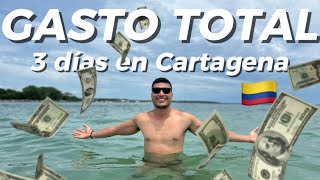 🏝️ESTO FUE LO QUE GASTÉ en 3 días en CARTAGENA - COLOMBIA 🇨🇴 Fin de semana en CARTAGENA💵