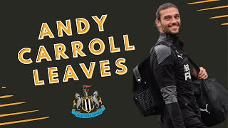 Andy Carroll leaves Newcastle United (say the Premier League)