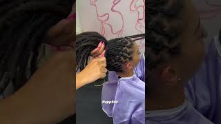 Fire loc bun ✅️✅️✅️
