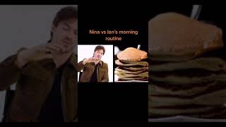Nina Dobrev VS Ian Somerhalder’s Morning Routine tiktok hannah17x
