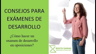 Cómo hacer un examen de desarrollo