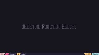 Function Blocks and Avoiding Egyptian Brackets