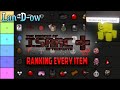 Ranking Every Item in The Binding of Isaac: Afterbirth+ (Tier List) [03/27/21]