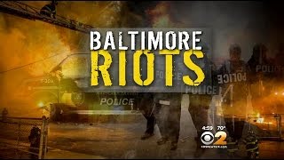 Crowds Gather Again In Baltimore Streets