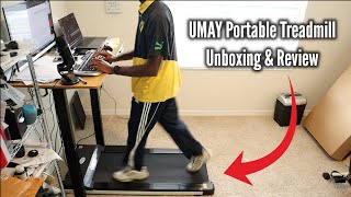 UMAY Portable Under Desk Treadmill Review, Impressions and Unboxing