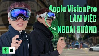 Mang Apple Vision Pro ra đường: Vừa đi vừa dùng được không? | Vật Vờ Studio