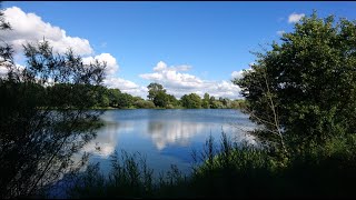 Wollnysee, der See an den Funktürmen im Kreis Pinneberg