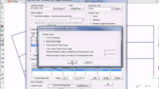 SAP2000   19 Nonlinear Staged Construction  Watch \u0026 Learn   YouTube