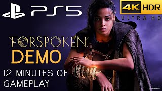 FORSPOKEN DEMO (PS5) - 12 MINUTES OF GAMEPLAY [4K 60FPS HDR]