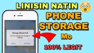 PAANO LINISIN ANG PHONE STORAGE MO | FULL STORAGE PROBLEM | JOVTV