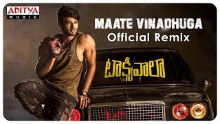 Maate Vinadhuga - Official Remix || Vijay Deverakonda, Priyanka Jawalkar || Jakes Bejoy, Sid Sriram