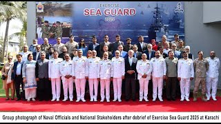 MARITIME SECURITY EXERCISE SEA GUARD-25 CULMINATES AT KARACHI