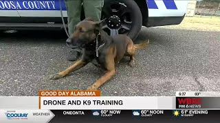 Drone and K9 training in Tuscaloosa