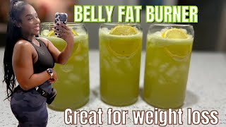 I AM LOSING SO MUCH BELLY FAT!! Green Detox Juice recipe!
