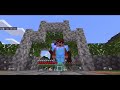 【minecraft】【統合版】エンドポータルから拠点に繋がるゲートまで道を作った‼️