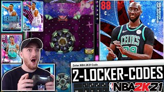 2 *INSANE* FREE LOCKER CODES NOW + RUBY TACKO FALL GAMEPLAY! (NBA 2K21 MyTEAM NEXT GEN)