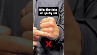 Hướng dẫn đấm đúng cách ✅ #boxing #sports #training  #tutorial #fyp #hienboxingday #boxingquan6