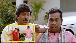 Brahmanandam And Kovai Sarala Funny Fight Scene  | Comedy Scene Telugu | Movie Garage