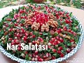 en güzel nar salatası nasıl yapılır granatapfelsalat