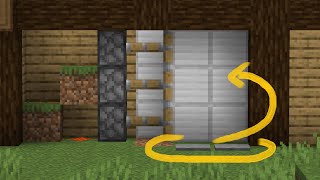 Minecraft: Cara Membuat Pintu Otomatis 3x2 Dengan Redstone