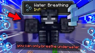 I Beat the Wither, but Could Only BREATHE UNDERWATER?! (Part 6)