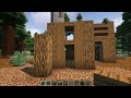 Minecraft  How to Build a Cozy Log Cabin  Tutorial