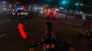 POLICE FORCE 8 MINUTE WHEELIE ON YZ450F! * ​⁠​⁠@itzmiike215 RIDEOUT 2023! *