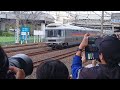 2024 10 06施工　9011レ　カシオペア紀行　撮り鉄が電車に興奮するシーン　川口にて