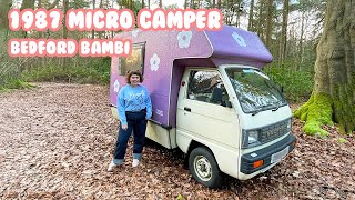 Tour My 1987 Micro Camper Van - Bedford Bambi