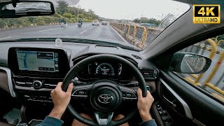 4K POV | Pimpri Chinchwad \u0026 Pune City Drive | Toyota Hyryder | ASMR