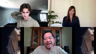 Jocelin Donahue and Brady Hepner Interview for Abraham's Boys
