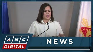 FULL: PH Vice President Sara Duterte holds press conference on House impeachment | ANC