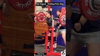Witness Ashlee's Strength: 1st Squat 314lbs at USAPL Powerlifting Meet
