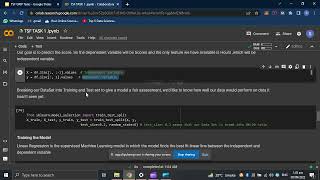 GRIP-TASK 1: Prediction using Supervised Machine Learning