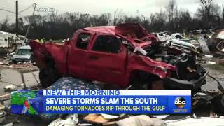 Tornadoes and Storms Kill 1 in Mississippi, 2 in Louisiana