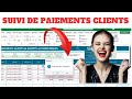 Excel avancé - Suivre les paiements et  les échéances de vos clients | cette vidéo va vous sauver !