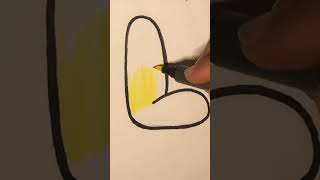 Letter L graffiti/bubble letters