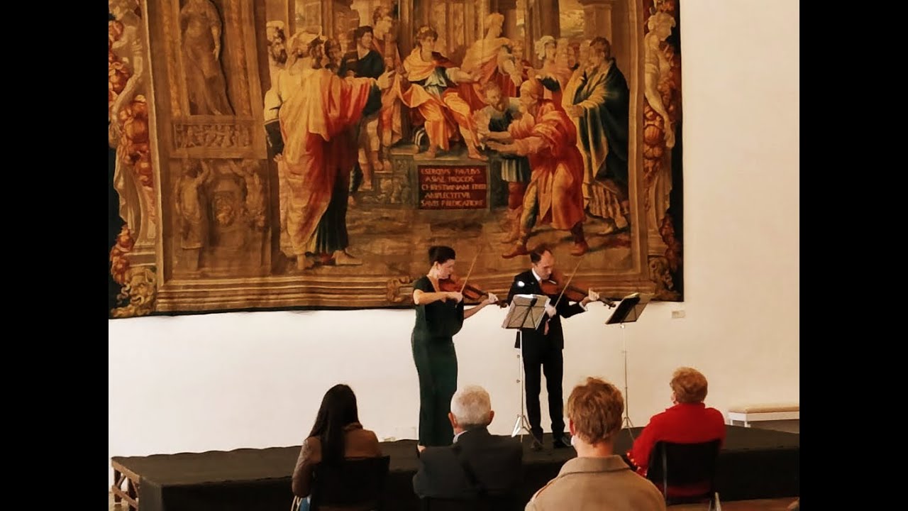 B Martinu Three Madrigals Violin Viola Youtube Music